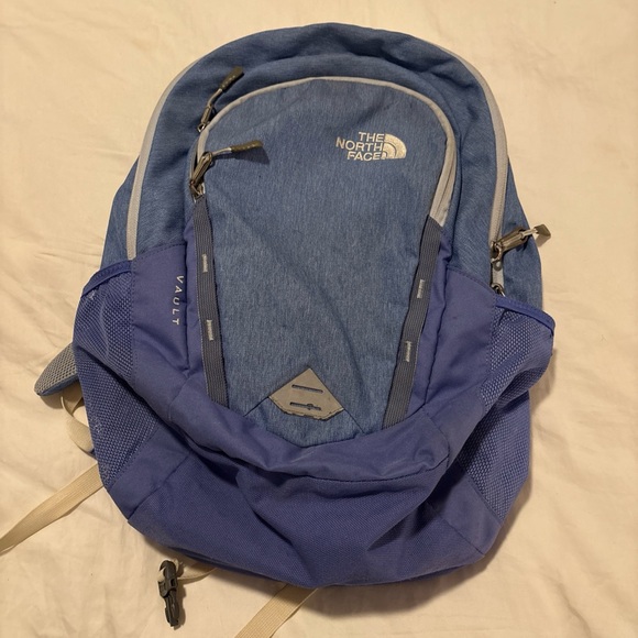 The North Face Vault Blue Backpack - Picture 1 of 8